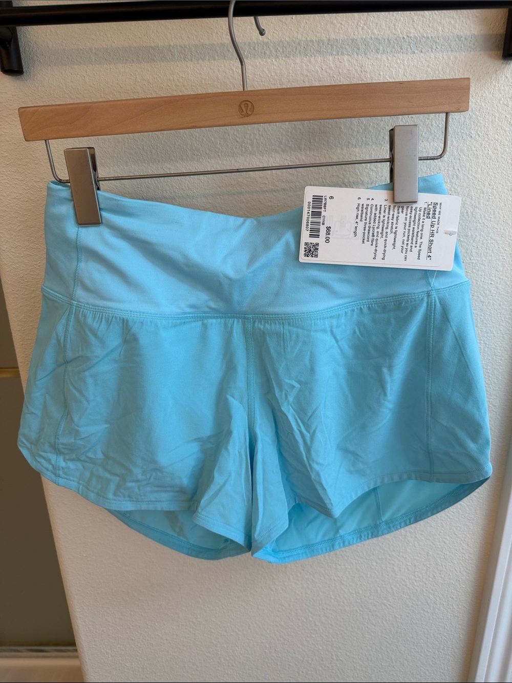 lululemon athletica Sky Blue Women's Athletic Shorts